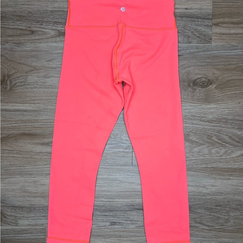 Lululemon Raspberry Cream & Grey Double Lined Cro… - image 3